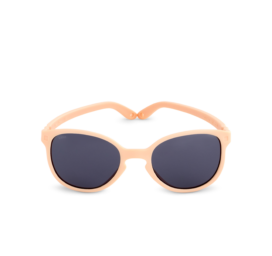 Детские солнцезащитные очки KIETLA Wazz с безвинтовой и 100% небьющейся оправой для детей в возрасте 1-2 лет, с высокой категорией защиты 3, цвет АПРИКОТ