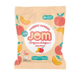 Органические мармеладные конфеты JOM TASKUPAKK Juicy Peach, 25 г