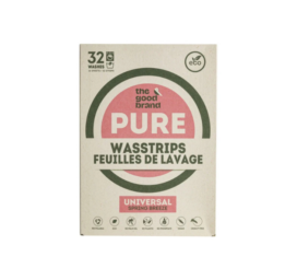 Биоразлагаемые полоски для стирки THE GOOD BRAND с свежим цветочным ароматом Spring Breeze, 32 шт.