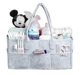 Органайзер для аксессуаров для младенцев SIPO из войлока, СЕРЫЙ
