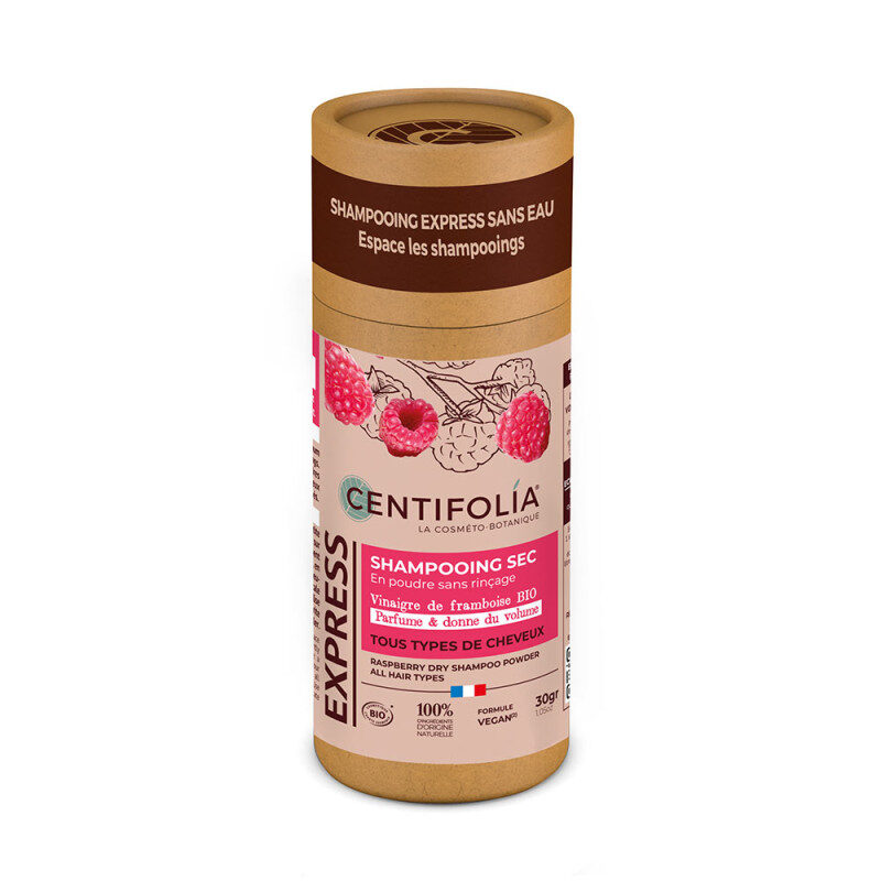 CENTIFOLIA Экспресс-сухой шампунь с экстрактом малины, 30 г