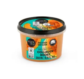 Скраб для тела ORGANIC SHOP с органической дыней и растительным коллагеном Melon Collagen, 250 мл
