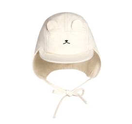 Кепка KIETLA Camper с защитой от солнца UPF50 из органического хлопка НАТУРАЛЬНАЯ, для детей 2-6 лет