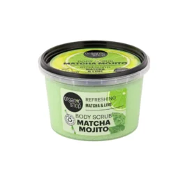 ORGANIC SHOP Органический скраб для тела с матча и лаймом Matcha Mojito, 250 мл