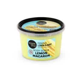 Скраб для тела ORGANIC SHOP с лимонным маслом Lemon Macaron, 250 мл