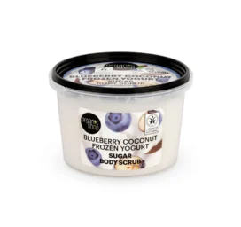 ORGANIC SHOP скраб для тела с кокосовым молоком и экстрактом черники Blueberry & Coconut, 250 мл
