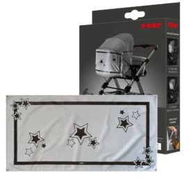 Рефлекторный чехол REER MyBuddyGuard для детской коляски 70×35 см