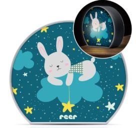 Ночник REER MyBabyLight с мотивом зайчика
