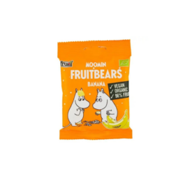 Фруктовые конфеты с органическим банановым вкусом MOOMIN, 40 г