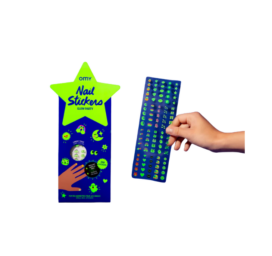 OMY Светящиеся в темноте наклейки для ногтей Glow Party, 200 шт.