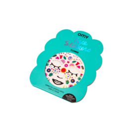 OMY безопасные для кожи и многоразовые наклейки на лицо Flower, 85 шт.