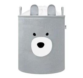 Корзина для хранения игрушек SIPO Premium с завязками 'Медведь', 63 л.