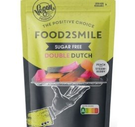 FOOD2SMILE Double Dutch жевательные конфеты без сахара, 85 г