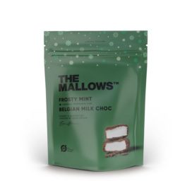 THE MALLOWS хрустящие зефирки с ледяной мятой и бельгийским молочным шоколадом, 90г