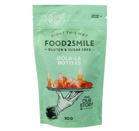 FOOD2SMILE Кола-ла Без Сахара Желейные Конфеты, 90г