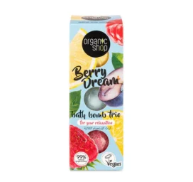 ORGANIC SHOP Бомбочки для ванны Berry Dream, 3*85г