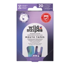 WILD STRIPES закатный пластырь для рта для улучшения сна, 20 шт.