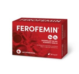 Ferofemin®+D – НОВИНКА Единственный комплекс железа с витамином D