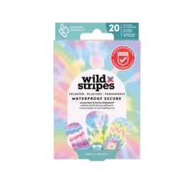 ВОДОНЕПРОНИЦАЕМЫЕ ПЛАСТЫРИ WILD STRIPES с очень сильной адгезией, Радуга