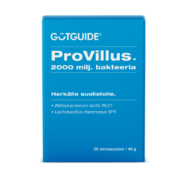 GÜTGUIDE PROVILLUS 2000 миллионов бактерий для чувствительного кишечника, 20 шт.