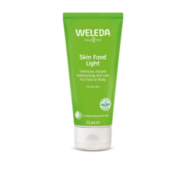 Легкий крем для лица WELEDA Skin Food с органическим маслом семян подсолнечника, трехцветной фиалкой, экстрактами ромашки и календулы, 75 мл