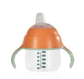 Поильник BABOO с силиконовой трубочкой Peachy Keen, 6+ месяцев, 150 мл