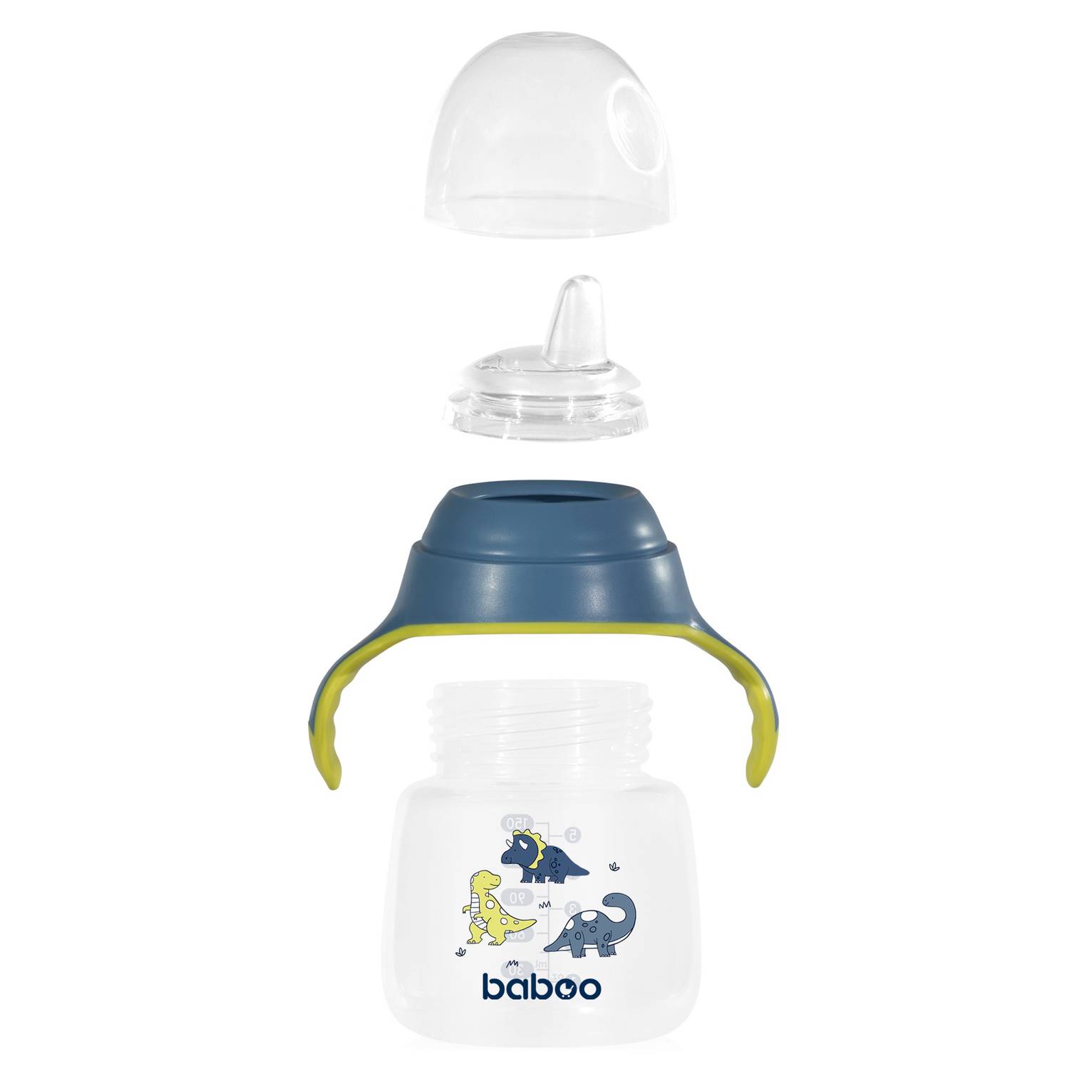 Поильник BABOO с силиконовым носиком Blue Haze, 6+ месяцев, 150 мл — изображение 3