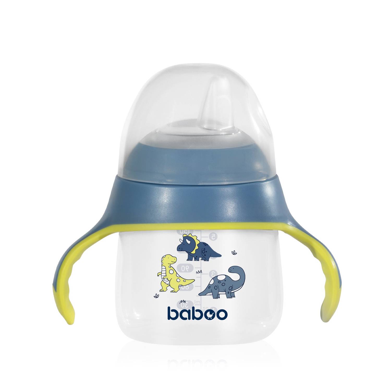 Поильник BABOO с силиконовым носиком Blue Haze, 6+ месяцев, 150 мл — изображение 4