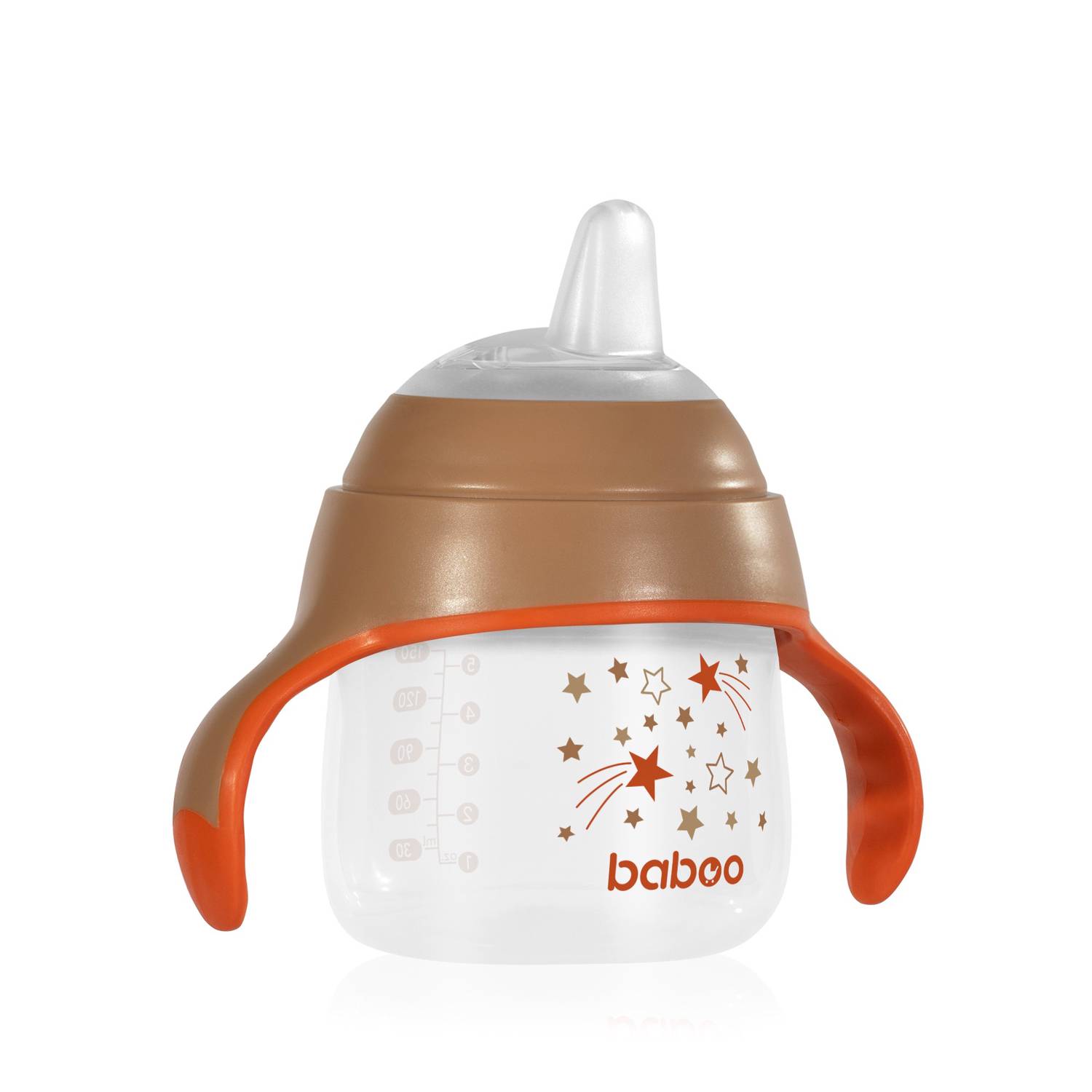 Чашка-поильник BABOO с силиконовым носиком Au Naturale, 6+ месяцев, 150 мл