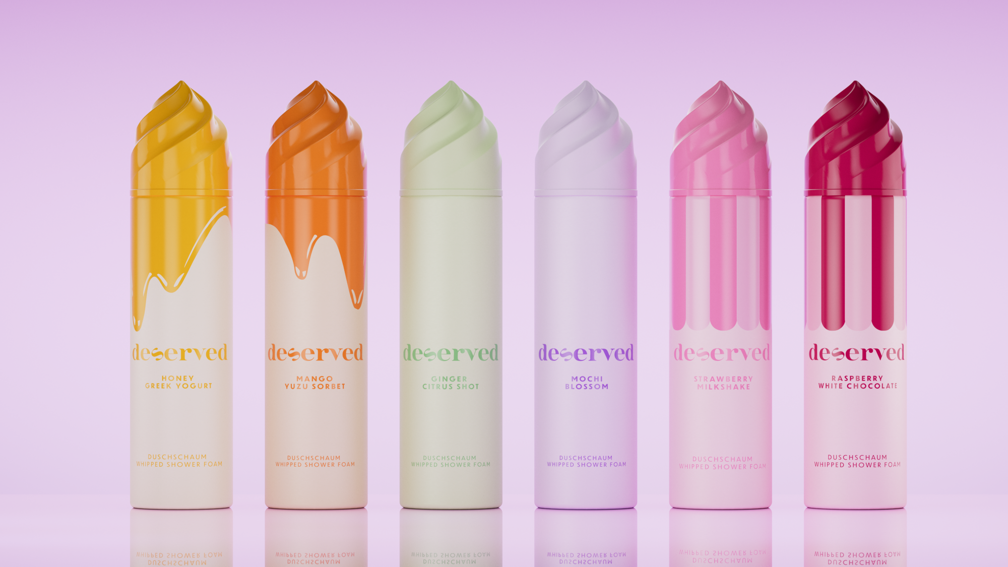 Пена для душа DESERVED Airy Shower Foam Ginger Citrus Shot, 250 мл — изображение 4