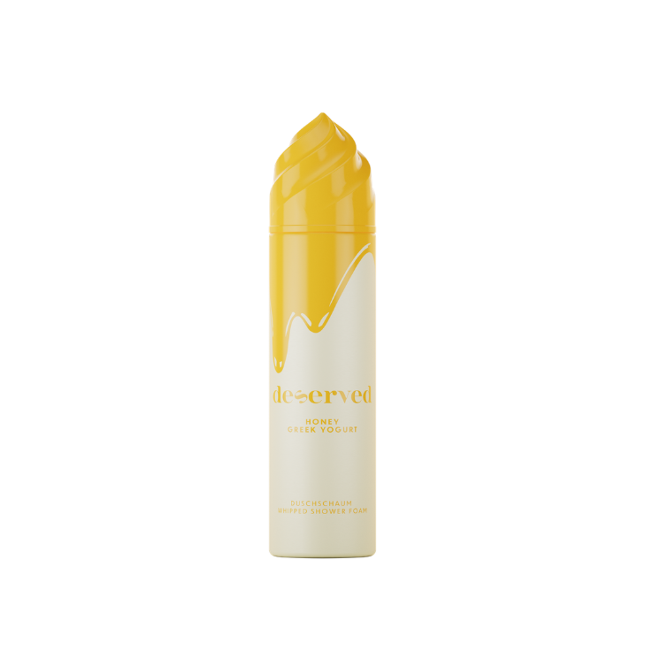 DESERVED Воздушная пена для душа Honey Greek Yogurt, 250 мл