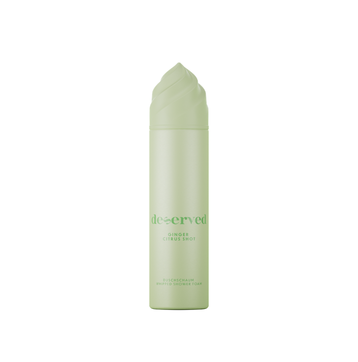 Пена для душа DESERVED Airy Shower Foam Ginger Citrus Shot, 250 мл