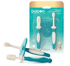 Набор зубных щеток Baboo® (2 шт), от 6 месяцев