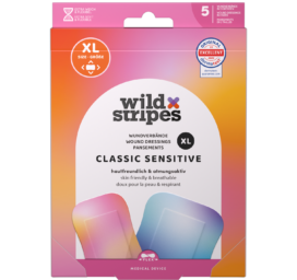 WILD STRIPES Антипрыщевые патчи увеличенного размера с салициловой кислотой XL, 9 шт.