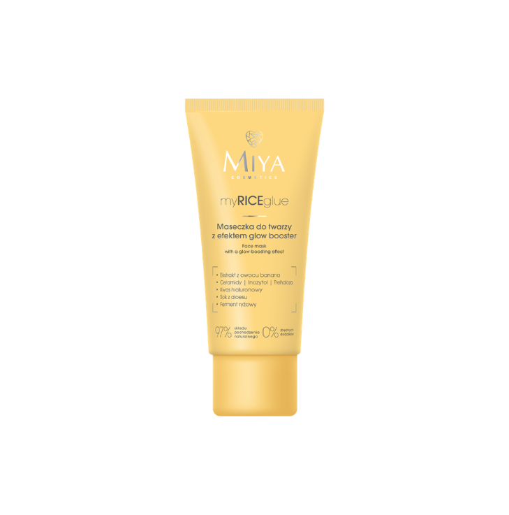 MIYA myRICEglue näomask ''glass skin'' efektiga, 60ml