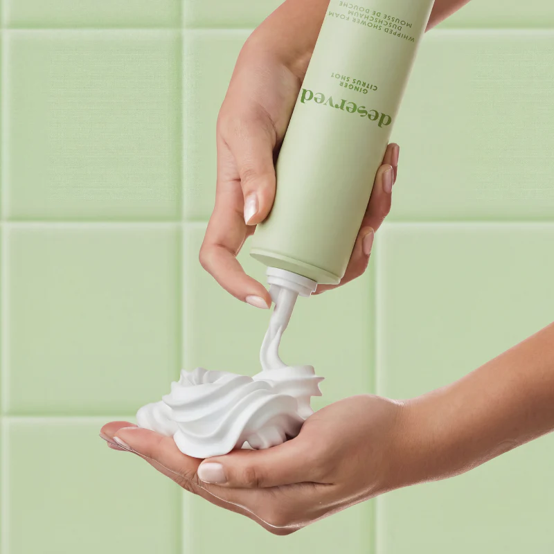 Пена для душа DESERVED Airy Shower Foam Ginger Citrus Shot, 250 мл — изображение 6