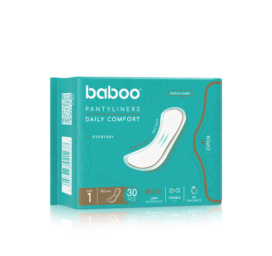 BABOO Тонкие ежедневные прокладки, 30 шт.