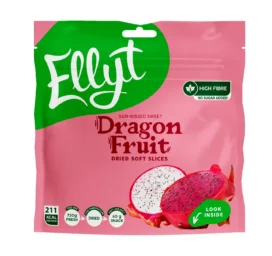 Ellyt Сушёный мягкий драконий фрукт, 80 г