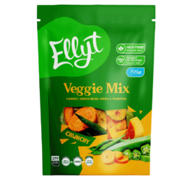Овощная смесь Ellyt — зелёная фасоль, тыква, морковь и бамия, 80 г