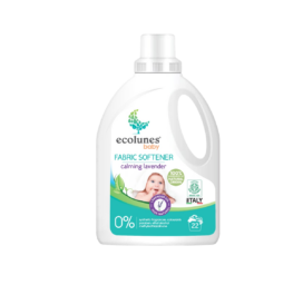 ECOLUNES Friendly органический кондиционер-ополаскиватель для белья с ароматом лаванды для младенцев и людей, страдающих аллергией, 1000 мл