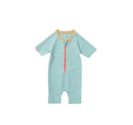 Детский купальник GRASS&AIR UPF50 фисташкового зелёного цвета, 3-4 года