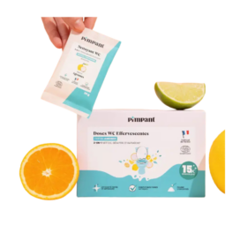 Таблетки для чистки унитаза PIMPANT 3 в 1 с цитрусовым ароматом, 15 шт.
