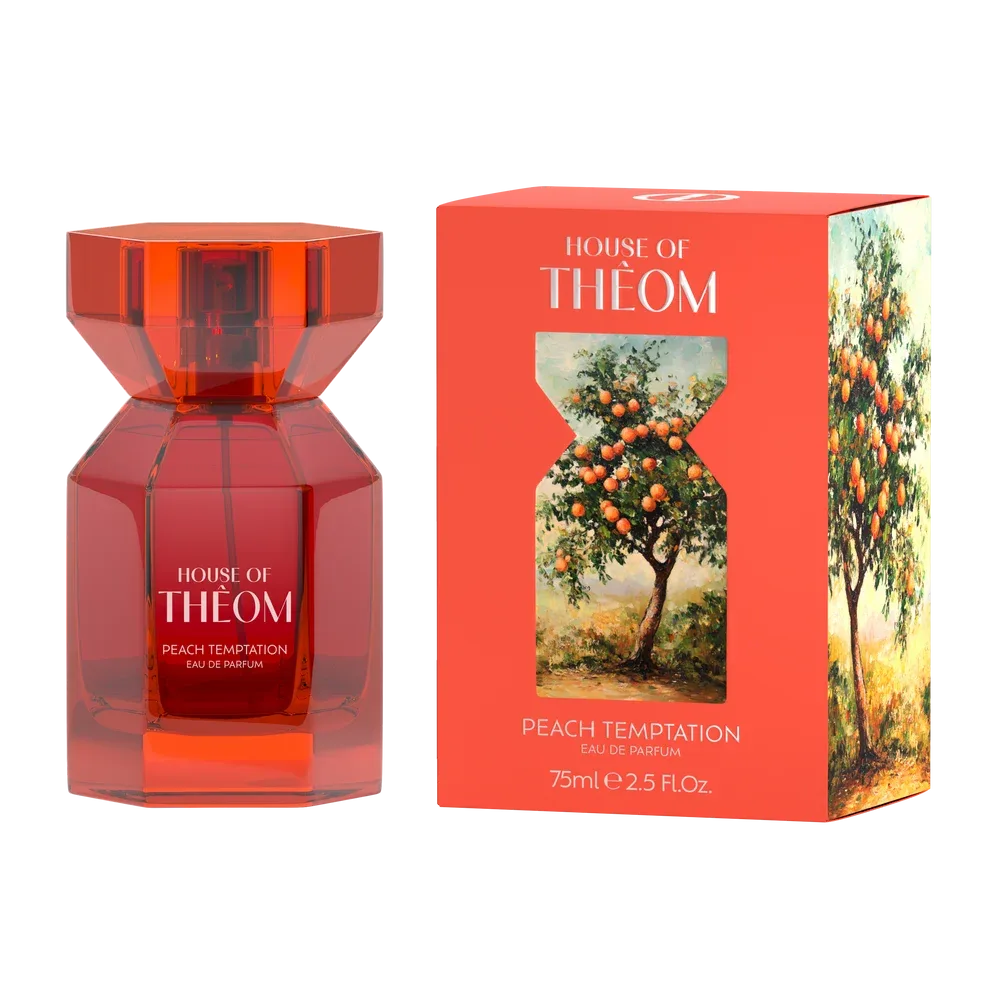 HOUSE OF THEOM Peach Temptation парфюмерная вода с нотами мандарина, чёрной смородины и ванили, 75 мл