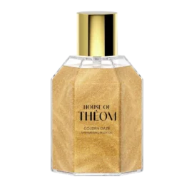 HOUSE OF THEOM Golden Daze масло для тела с мерцающими частицами, миндальным маслом и маслом виноградных косточек, 80 мл