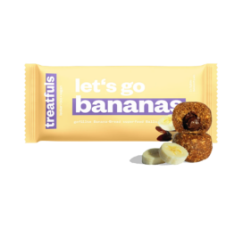 Энергетические шарики TREATFULS с начинкой со вкусом бананового хлеба Let’s Go Bananas, 2 x 17 г