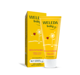 Weleda Успокаивающий крем для лица с календулой для детей, 50 мл