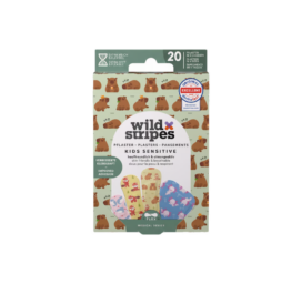 WILD STRIPES Kids Viral Cuties гипоаллергенные и безопасные для кожи пластыри, 20 шт.