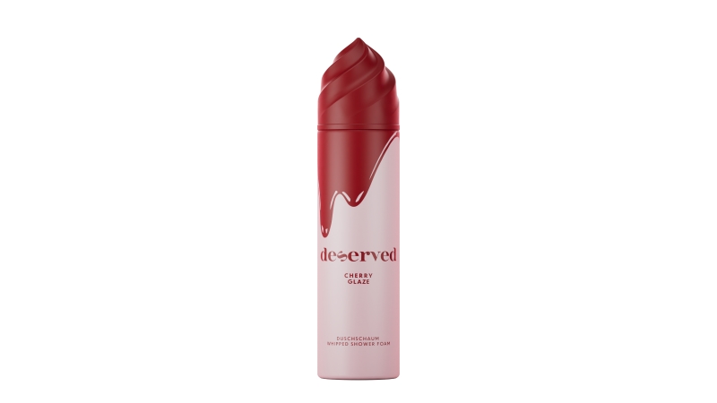 DESERVED Воздушная пена для душа Cherry Glaze, 250 мл